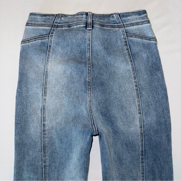 Cello Flared Wide Leg Jeans Women’s 28 x 32 Long Cowgirl 70s - Picture 8 of 11